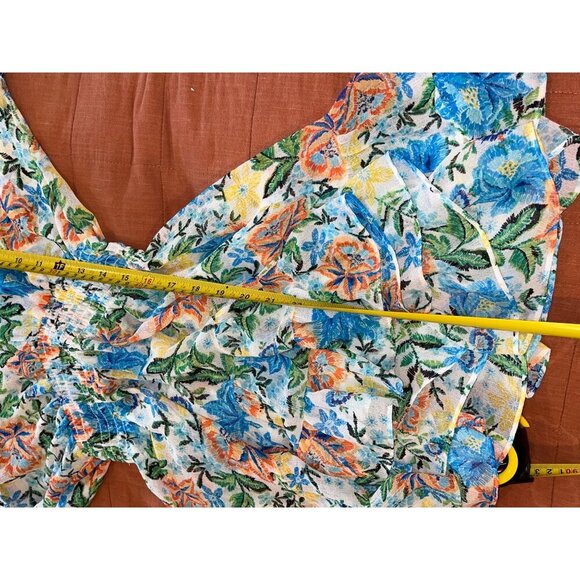 MISA Los Angeles Revolve Chiara Dress In Oasis floral| mini dress XS Womens - Picture 7 of 10